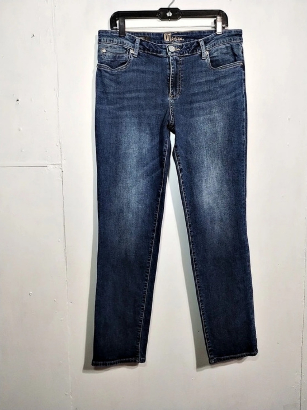 Kut  Straight Leg Blue Size (12)